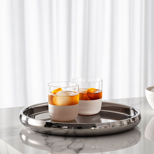Manufacture Rock Blanc - Double Old Fashioned Glass (Set of 4)