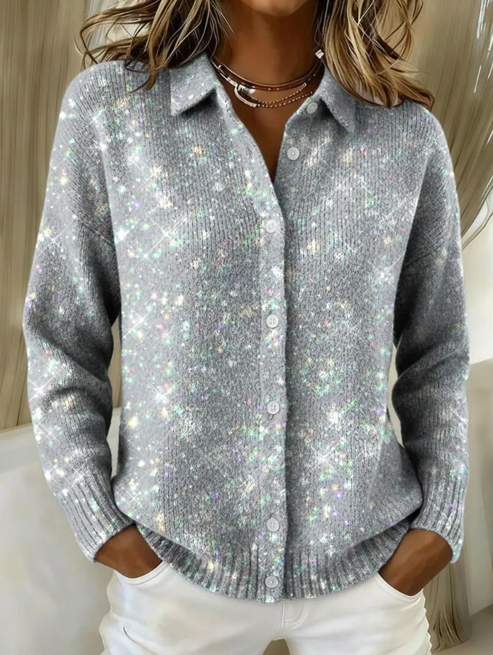 Plaid Casual Knit Sweater