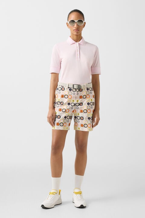 Eleni Functional Shorts In Sand/Orange/Grey