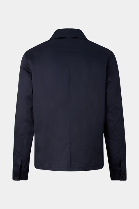 Overshirt Mirco In Navy Blue