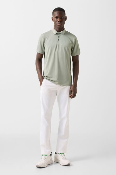 Daniel Functional Short-Sleeved Top In Eucalyptus