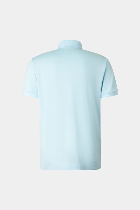 Daniel Functional Short-Sleeved Top In Light Blue