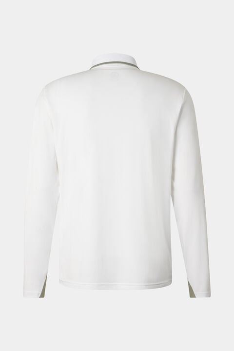 Jonah Polo Long-Sleeved Top In Off-White