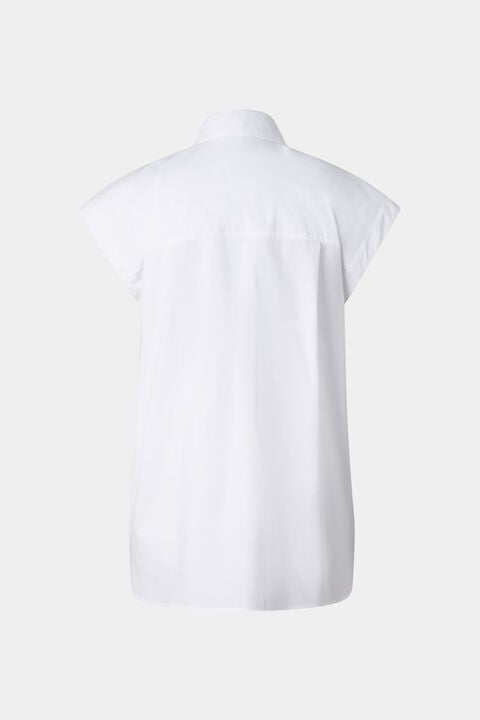 Hunter Cotton Blouse In White