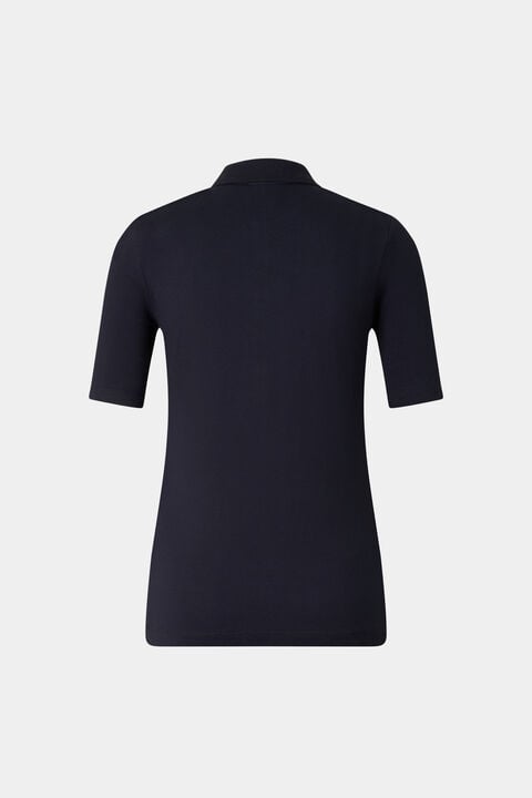 Malika Polo Shirt In Navy Blue