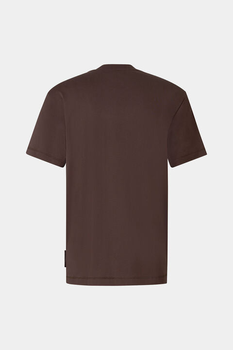 T-Shirt Lukas In Dark Brown