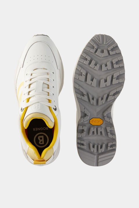 Sneaker Golf In White/Yellow