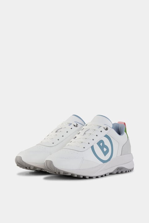 Sneaker Golf In White/Blue