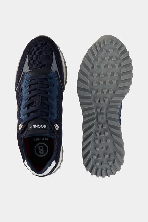 Sneaker Newport In Navy Blue