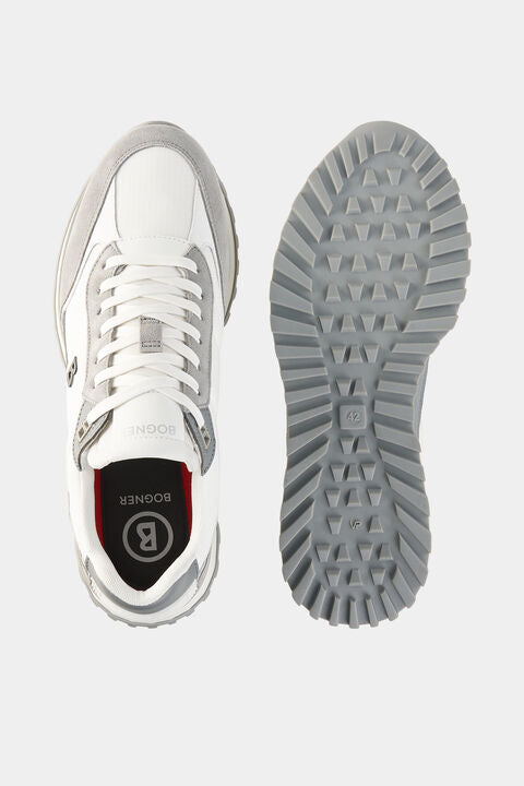 Sneaker Newport In Grey/White