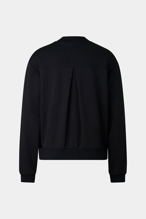Nika Jersey Jacket In Black