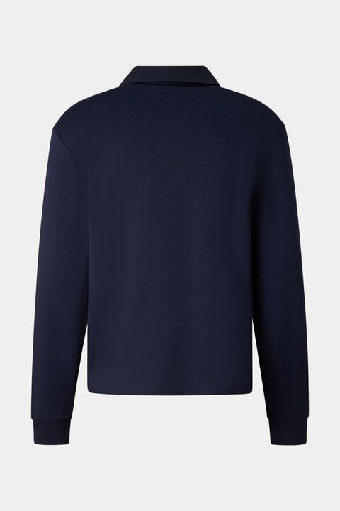 Lionel Polo Sweatshirt In Navy Blue