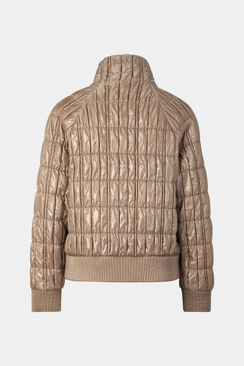 Sherry Quilted Jacket In Camel