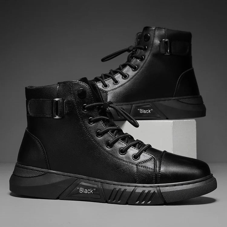 Men's Genuine Leather Martin Boots