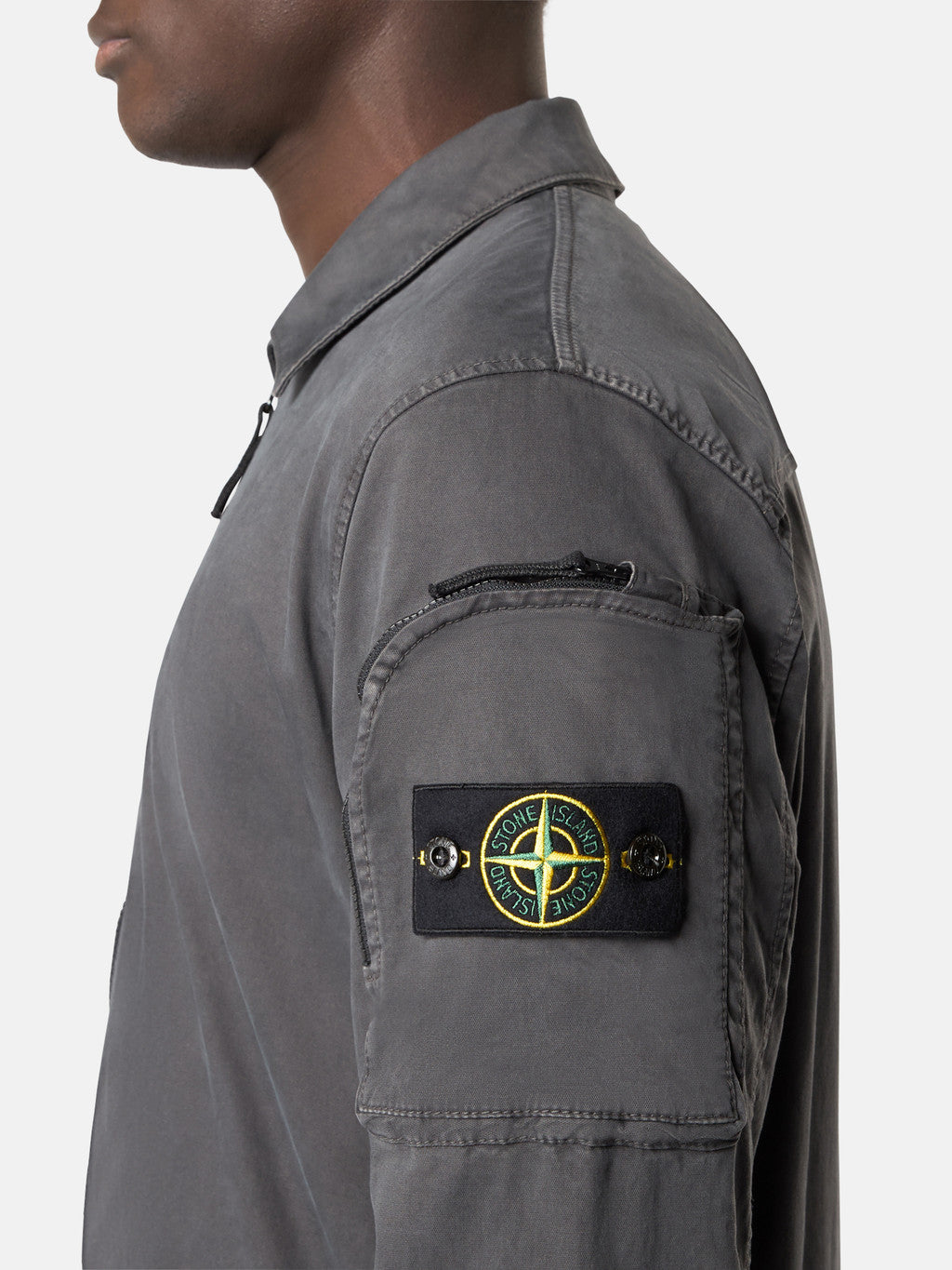 1200003 ORGANIC STRETCH BROKEN TWILL COTTON 'OLD' EFFECT