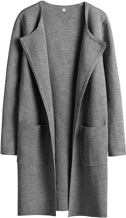Women's Open Front Knit Cardigan (Buy 2 Free Shipping)