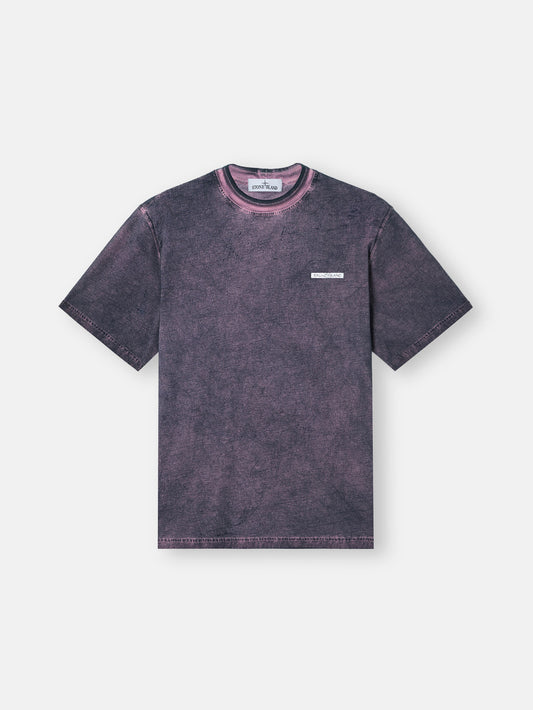 2100002 ORGANIC COMBED COTTON JERSEY 'VELO' EFFECT