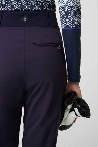 Illma Ski Trousers In Navy Blue/White