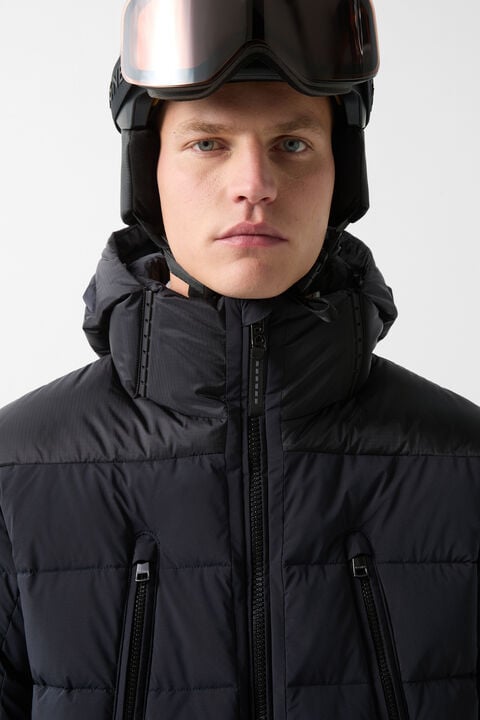 Blaine Quilted Jacket In Black