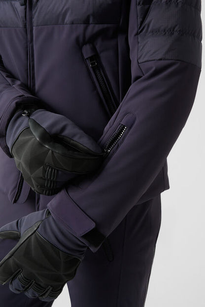 Henik Down Ski Jacket In Navy Blue