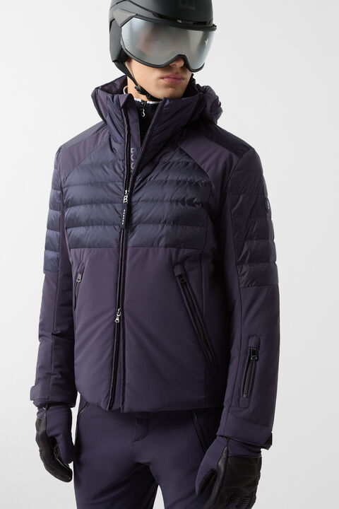 Henik Down Ski Jacket In Navy Blue