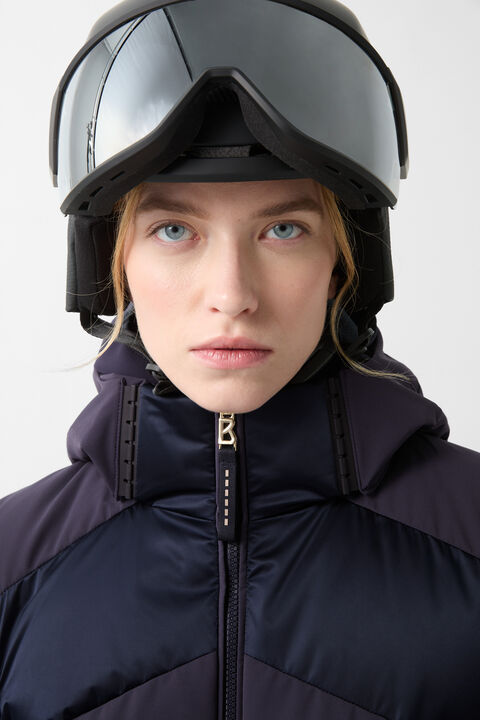 Delin Down Ski Jacket In Navy Blue