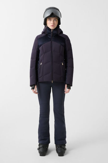 Delin Down Ski Jacket In Navy Blue