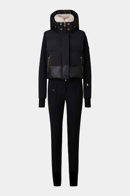 2In1 Ski Overall Ulla In Black