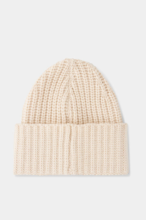 Kilian Knitted Cashmere Hat In Cream