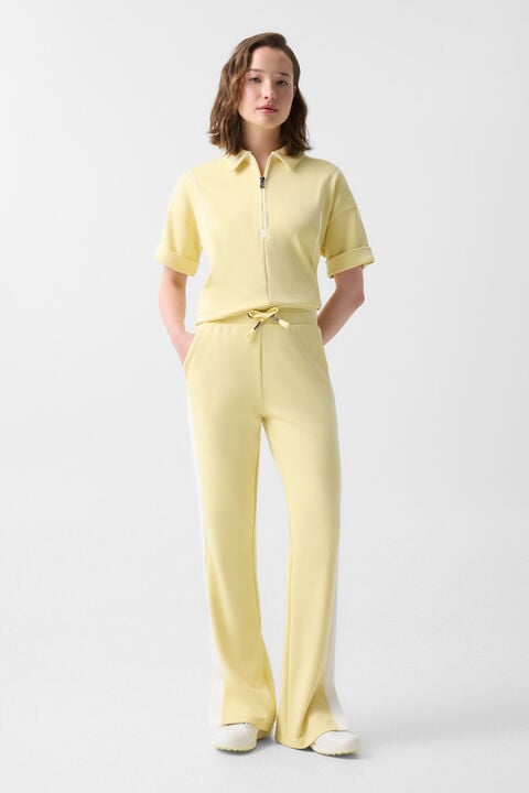 Joggers Blanca In Yellow
