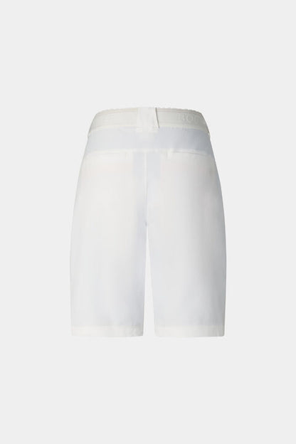 Zita Functional Bermuda Shorts In Off-White