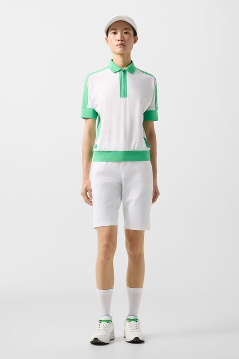 Zita Functional Bermuda Shorts In Off-White