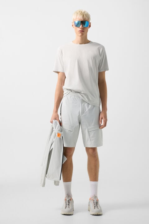 Caleb functional shorts in Light grey