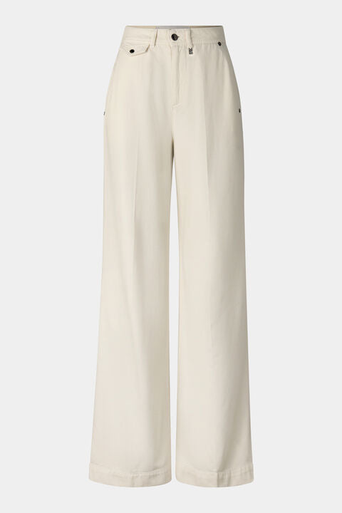 Rica Wide Fit Jeans In Cream