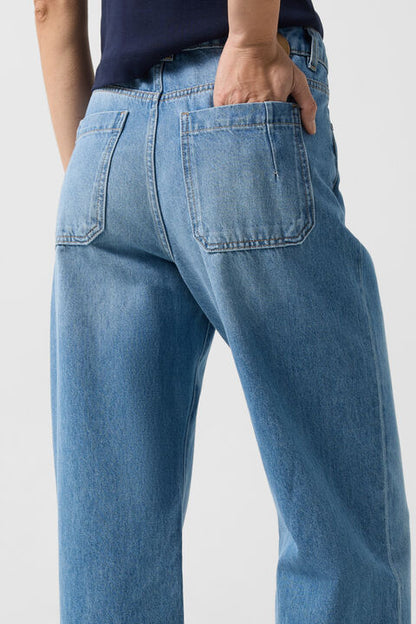 Straight Fit Jeans Dyna In Light Denim Blue