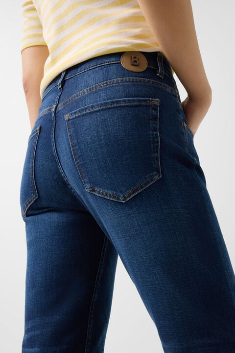 Regular Fit Jeans Billie In Dark Denim Blue