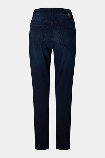 7/8 Slim Fit Jeans Julie In Dark Denim Blue