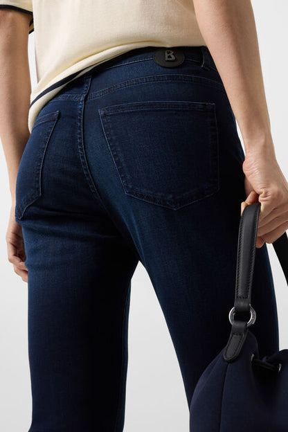 7/8 Slim Fit Jeans Julie In Dark Denim Blue