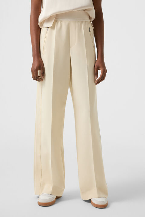 Ylvi Jersey Trousers In Sand