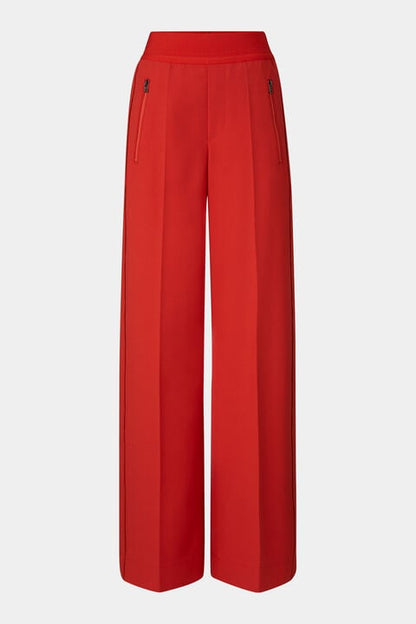 Ylvi Jersey Trousers In Red