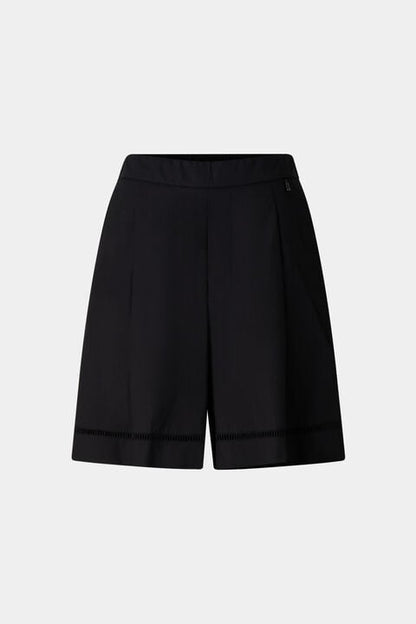 Sunny Cotton Shorts In Black