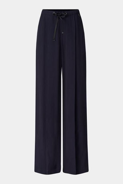 Pleated Trousers Gina In Navy Blue