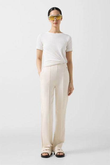Penny Jersey Trousers In Cream
