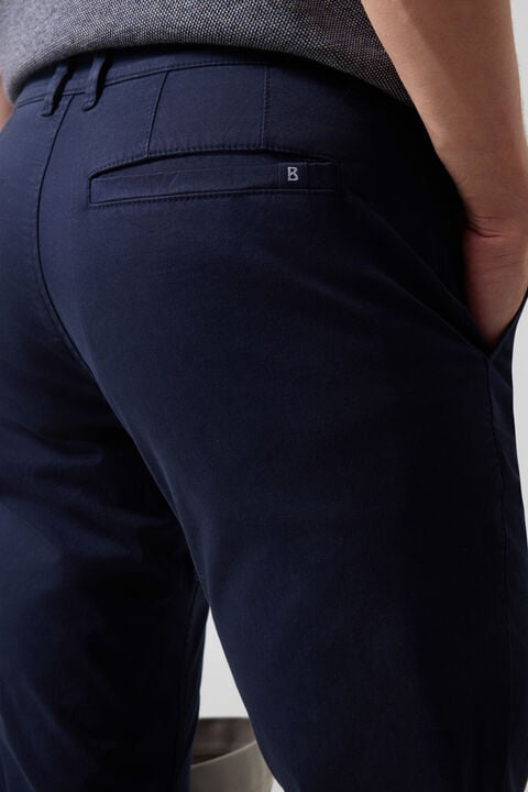 Chinos Cotton Chino In Navy Blue