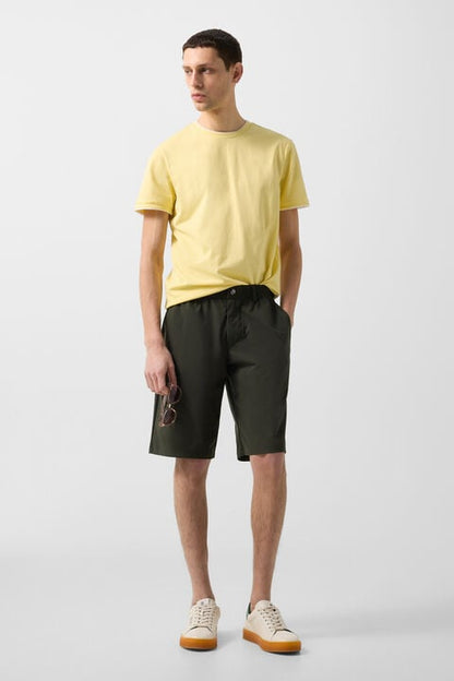 Marc Shorts In Olive Green