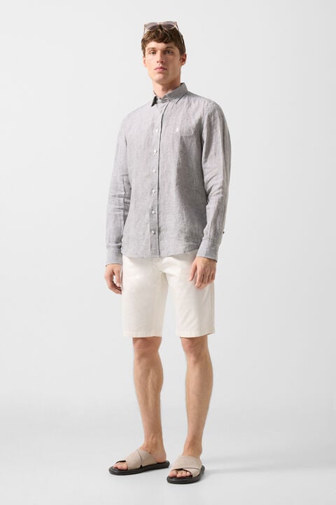 Miami cotton shorts in Cream