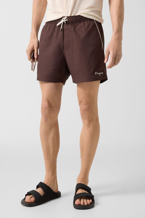 Paul Swim Trunks In Dark Brown
