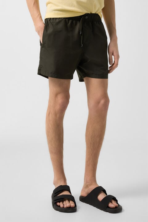 Paul Swim Trunks In Olive Green