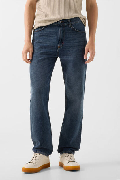 Straight Fit Jeans Travis In Denim Blue