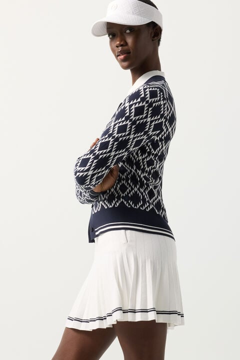 Knitted Skirt Myra In White